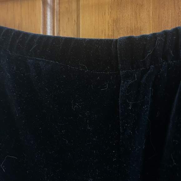 Black Velvet Pants, 1X-2X - Picture 3 of 3